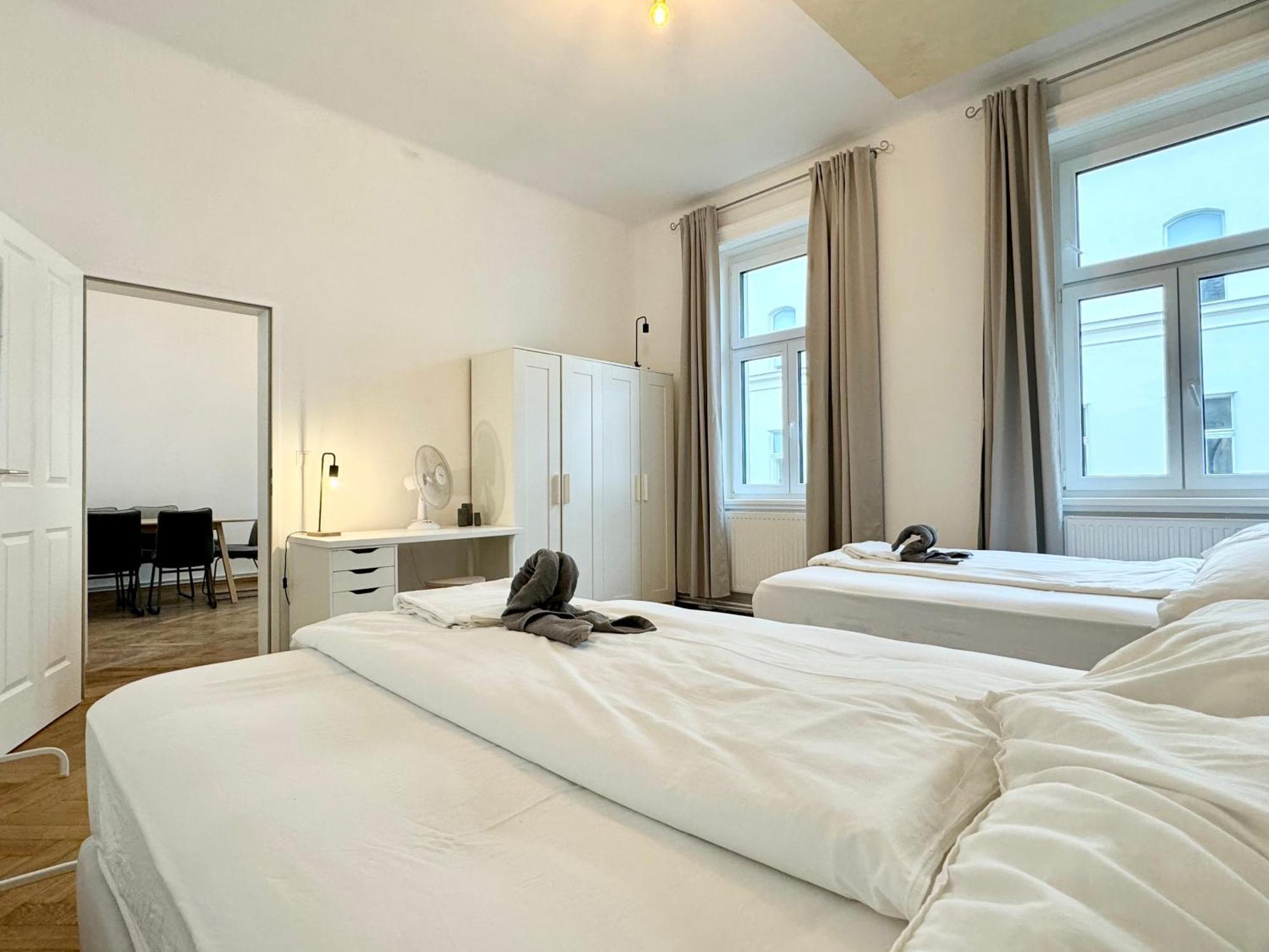 Luxury Apartment At Famous Vienna Kutschkermarkt Exterior foto